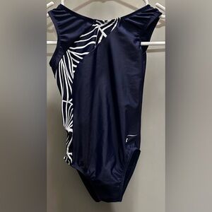 Destira Size S Black/White Leotard Pre-owned
